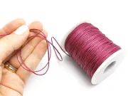 Rola ata bumbac cerata grosime 1mm visiniu (80m)