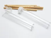 Cutie tub tip eprubeta plastic 76x13.5mm