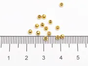Biluta Argint 925 placat cu aur 18K - 2.5mm (1buc)