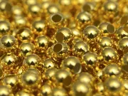 Biluta Argint 925 placat cu aur 18K - 2.5mm (1buc)