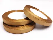 Panglica saten latime 10mm caramel (22m)