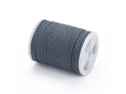 Rola snur nylon impletit grosime 1mm gri inchis (11m)