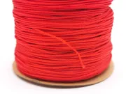 Rola Snur nylon pentru bratari grosime 0.7mm rosu (90m)