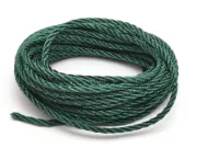 Snur nylon impletit grosime 2mm verde inchis (5metri)
