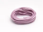 Snur suede imitatie piele intoarsa latime 3mm roz movuliu (5metri)