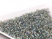 Toho rotunde 15/0 Transparent Rainbow Black Diamond (5g)