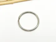 Inel breloc otel inoxidabil fata lant 29x3mm