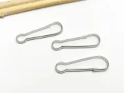 Inchizatoare tip carlig breloc otel inoxidabil 25x8x2mm