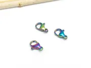Inchizatoare carabina otel inoxidabil 304 placat IP multicolor 10x6mm