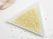 Miyuki Rocailles Rotunde 11/0 Opaque Ceylon Pearl Cream (10g)