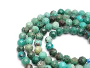 Sirag natural chrysocolla microfatetata 3.5mm