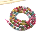 Sirag jad rondel 4x3mm mix multicolor