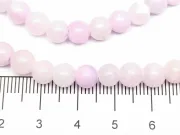 Sirag jad sfere 6mm roz lila pastel