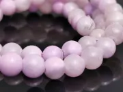 Sirag jad sfere 6mm roz lila pastel