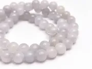 Sirag jad sfere 6mm gri pastel