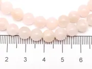 Sirag jad sfere 6mm roz pastel