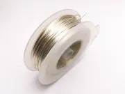 Sarma de modelaj cupru non tarnish grosime 1.25mm placata cu argint (1m)