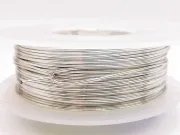 Sarma de modelaj cupru non tarnish grosime 1mm placata cu argint (1m)