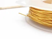 Sarma de modelaj cupru non tarnish grosime 1.25mm gold (1m)