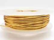 Sarma de modelaj cupru non tarnish grosime 1.25mm gold (1m)