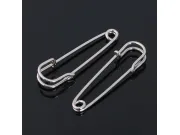 Ac de brosa 50x14x5mm argintiu inchis (1buc)