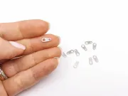 Terminatie lant otel inoxidabil 316 hipoalergenic 9x5mm (1buc)