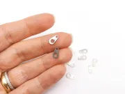 Terminatie lant otel inoxidabil 316 hipoalergenic 8x4x1mm (1buc)