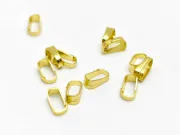 Agatatoare pandantiv otel inoxidabil 304 auriu 6x3.5x2mm (1buc)