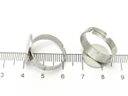 Baza de inel reglabila otel inoxidabil 304 platou 14mm