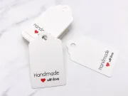Etichete hartie handmade 50x30x0.4mm (50buc)