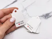 Etichete hartie handmade 50x30x0.4mm (50buc)