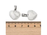 Pandantiv howlit 15mm inima