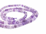Sirag ametist rondele microfatetate 3.5x2~2.5mm
