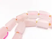 Sirag scurt cuart roz tub 13~11x8~9mm