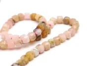 Sirag opal roz cub 2x2mm