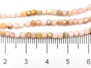 Sirag opal roz cub 2x2mm