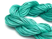 Snur cu nylon pentru bratari grosime 1mm turcoaz (26m)