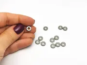 Margele otel inoxidabil rondele 8x2mm (1buc)