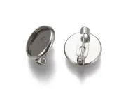 Baza pentru brosa otel inoxidabil 304 platou 12mm