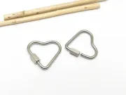 Inchizatoare otel inoxidabil 304 inima 24.5x22x4mm