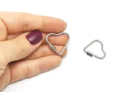 Inchizatoare otel inoxidabil 304 inima 24.5x22x4mm