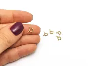 Inchizatoare otel inoxidabil 304 placat IP rotunda 8x6x1.5mm