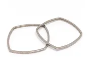 Link otel inoxidabil rombus 20x20x1mm