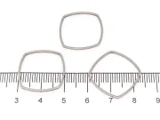 Link otel inoxidabil rombus 20x20x1mm