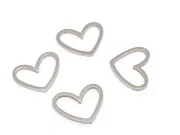 Link otel inoxidabil inima 13x10mm