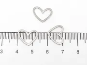 Link otel inoxidabil inima 13x10mm