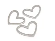 Link otel inoxidabil inima 13x10mm