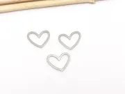 Link otel inoxidabil inima 13x10mm