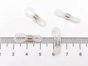 Link silicon pentru snur/lant ochelari (2 buc)