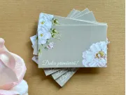 Cartonas martisor dulce primavara 8.6x5.3cm (50buc)